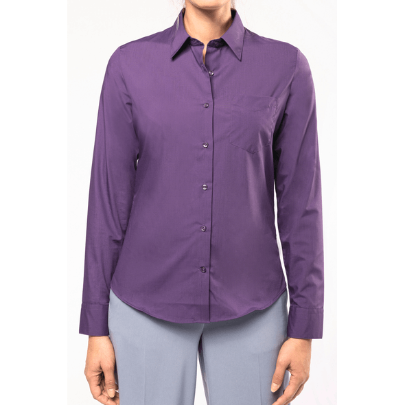 Kariban | Jessica long sleeve ladies shirt